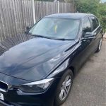 3 series black 2015 BMW F30 320d automatic sedan For Sale