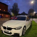 3 series white 2014 BMW 318d sedan automatic For Sale