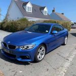 4 series blue 2014 BMW 428i coupe M Sport automatic For Sale