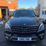 Black 2015 Mercedes-Benz m-class automatic SUV For Sale