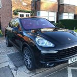 Black 2015 Porsche Cayenne S automatic SUV For Sale