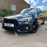 Black 2018 BMW 125d automatic 4 door hatchback For Sale
