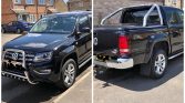 Black 2019 Volkswagen Amarok automatic truck For Sale