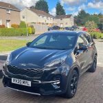 Black 2020 Kia Sportage manual 1.6L For Sale