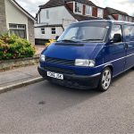 Blue 1999 Volkswagen Transporter manual van For Sale