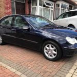 Blue 2001 Mercedes-Benz C200 Kompressor automatic For Sale