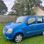 Blue 2004 Suzuki Wagon R manual For Sale