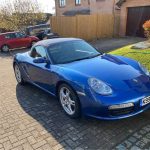 Blue 2006 Porsche Boxster manual convertible For Sale