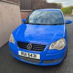 Blue 2008 Volkswagen Polo manual For Sale