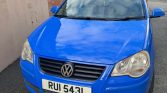Blue 2008 Volkswagen Polo manual For Sale