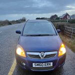 Blue 2010 Opel Zafira manual For Sale