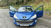 Blue 2010 Peugeot 308 1.6 manual hatchback For Sale