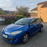 Blue 2010 Renault Megane manual hatchback For Sale