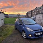 Blue 2016 Hyundai i10 manual For Sale