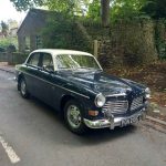 Classic blue 1966 Volvo manual sedan For Sale
