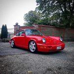 Fully restored Guards Red 1990 Porsche 964 manual For Sale