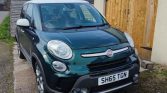 Green 2015 Fiat 500 manual 1.6L For Sale