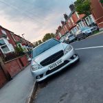 Grey 2009 Mercedes-Benz C220 diesel sedan automatic For Sale