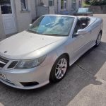 Grey 2009 Saab 93 manual convertible For Sale