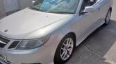 Grey 2009 Saab 93 manual convertible For Sale
