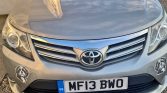Grey 2013 Toyota Avensis manual For Sale