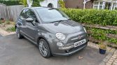 Grey 2015 Fiat 500 manual hatchback For Sale