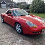 Guards Red 2000 Porsche Boxster 986 3.2S manual For Sale