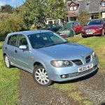 Light blue 2005 Nissan Almera manual For Sale
