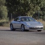 Metallic Silver 2002 Porsche 911 Carrera 996 manual For Sale