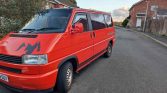 Orange 1995 Volkswagen Transporter manual van For Sale