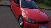 Red 2004 Lexus IS 200 manual sedan For Sale