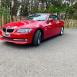 Red 2010 BMW 320i automatic convertible For Sale