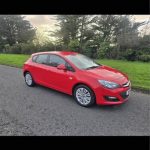 Red 2013 Opel Astra manual hatchback For Sale