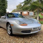 Silver 1997 Porsche Boxster automatic cabriolet For Sale