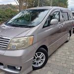 Silver 2004 Toyota Alphard automatic van For Sale
