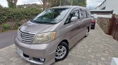 Silver 2004 Toyota Alphard automatic van For Sale