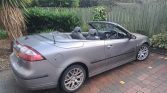 Silver 2006 Saab 93 manual convertible For Sale