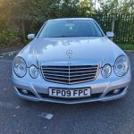 Silver 2009 Mercedes-Benz e-class automatic sedan For Sale