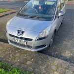 Silver 2010 Peugeot 5008 manual For Sale