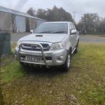 Silver 2011 Toyota Hilux manual truck For Sale