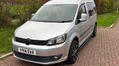 Silver 2014 Volkswagen Caddy 5spd manual minivan For Sale