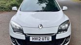 White 2012 Renault Megane manual 1.6L For Sale