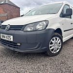White 2014 Volkswagen Caddy manual van For Sale