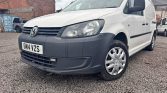 White 2014 Volkswagen Caddy manual van For Sale