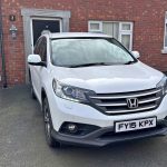 White 2015 Honda CR-V manual 1.5L For Sale