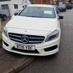 White 2015 Mercedes-Benz A200 AMG Sport CDI manual For Sale