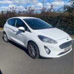 White 2018 Ford Fiesta Zetec manual hatchback For Sale
