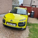 Yellow 2014 Citroen C4 manual For Sale