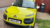 Yellow 2014 Citroen C4 manual For Sale