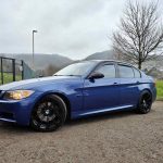 Blue 2007 BMW 330d E90 automatic sedan For Sale